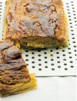 Millefoglie di baccalà