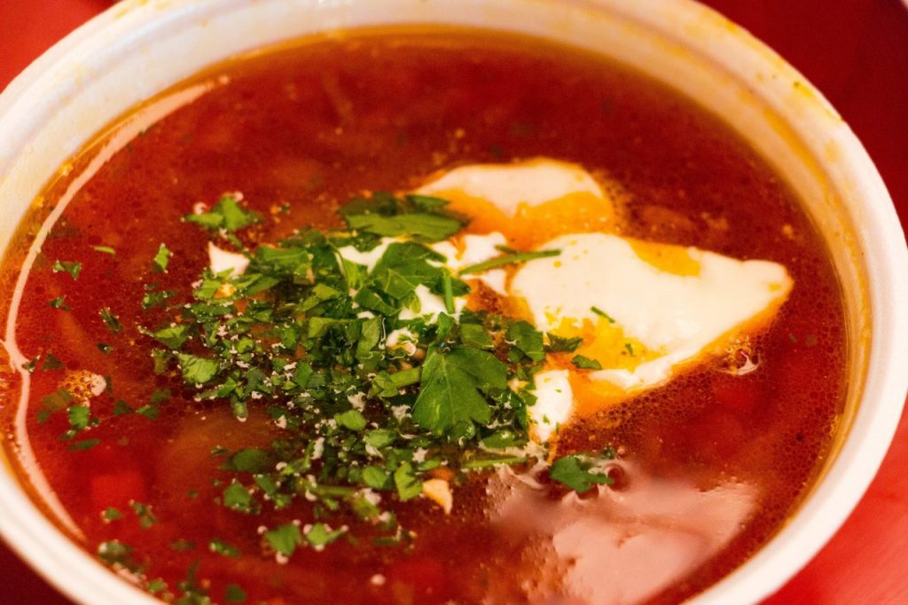 Un piatto di Borscht