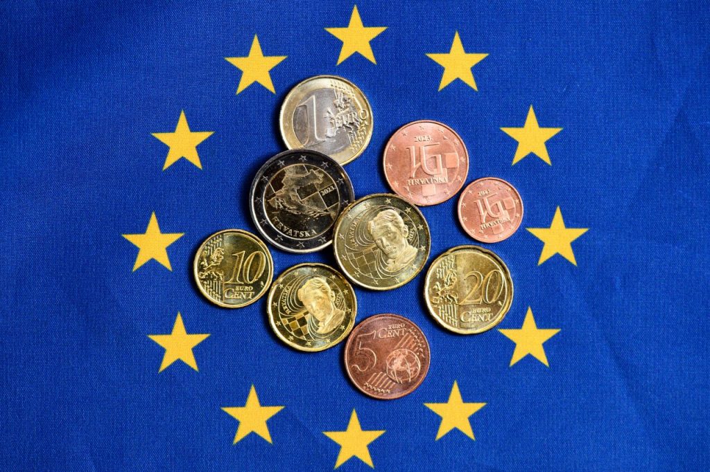 Il set di monete euro della Croazia