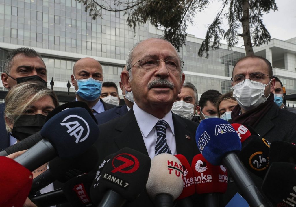 Il leader dell’opposizione Kemal Kilicdaroglu