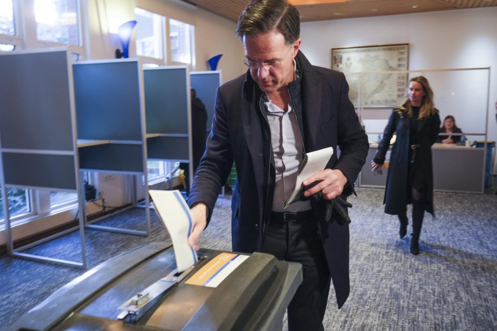 Il primo ministro olandese Rutte