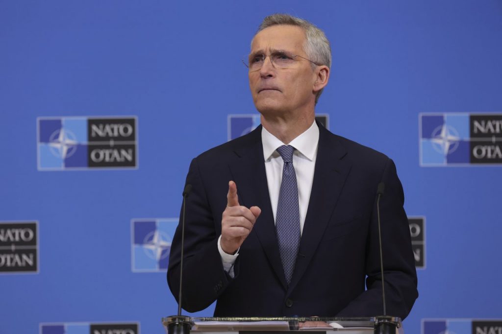 Il segretario generale della Nato, Stoltenberg