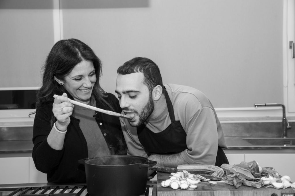 Foto di Micol Funaro tratta dal libro "Cucina con Ruben"