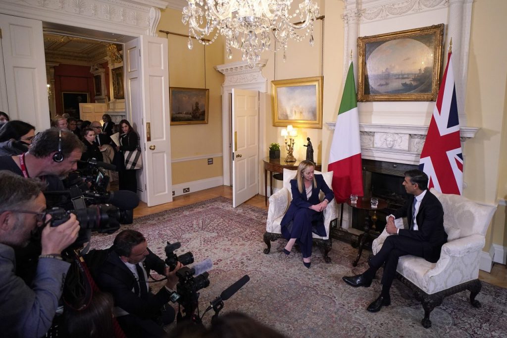 Il bilaterale tra Meloni e Sunak