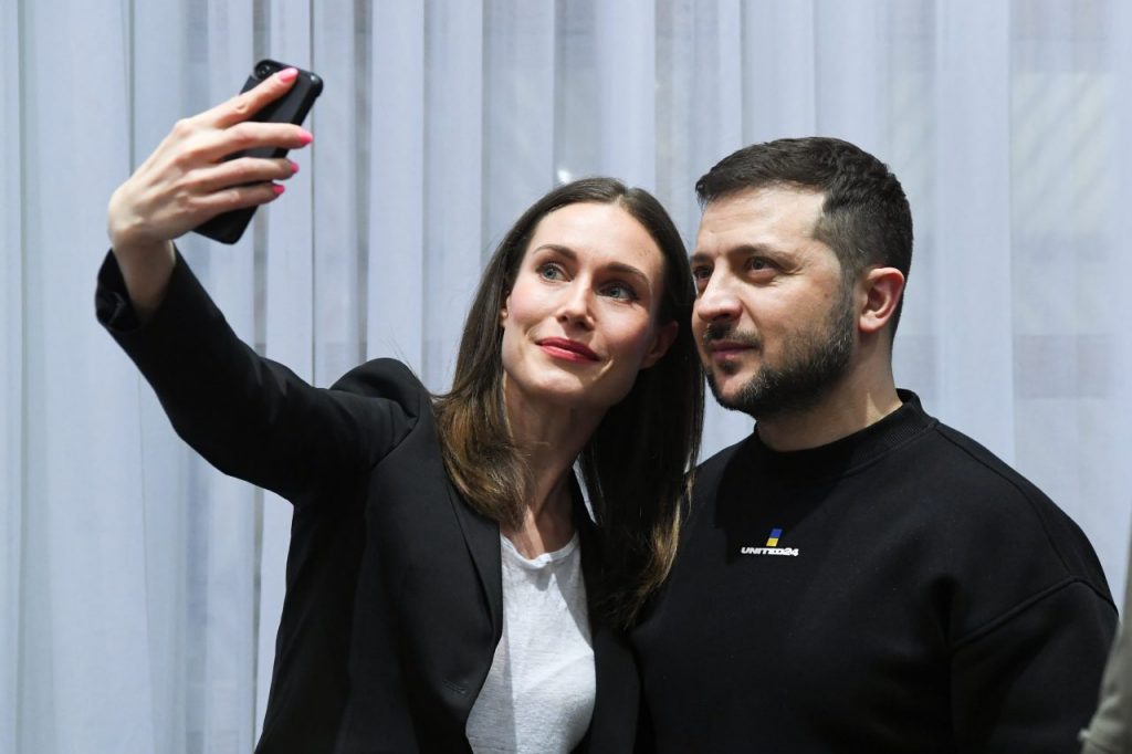La prima ministra finlandese Sanna Marin