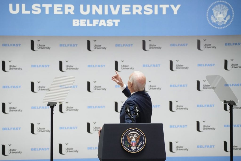 Biden all'Ulster University