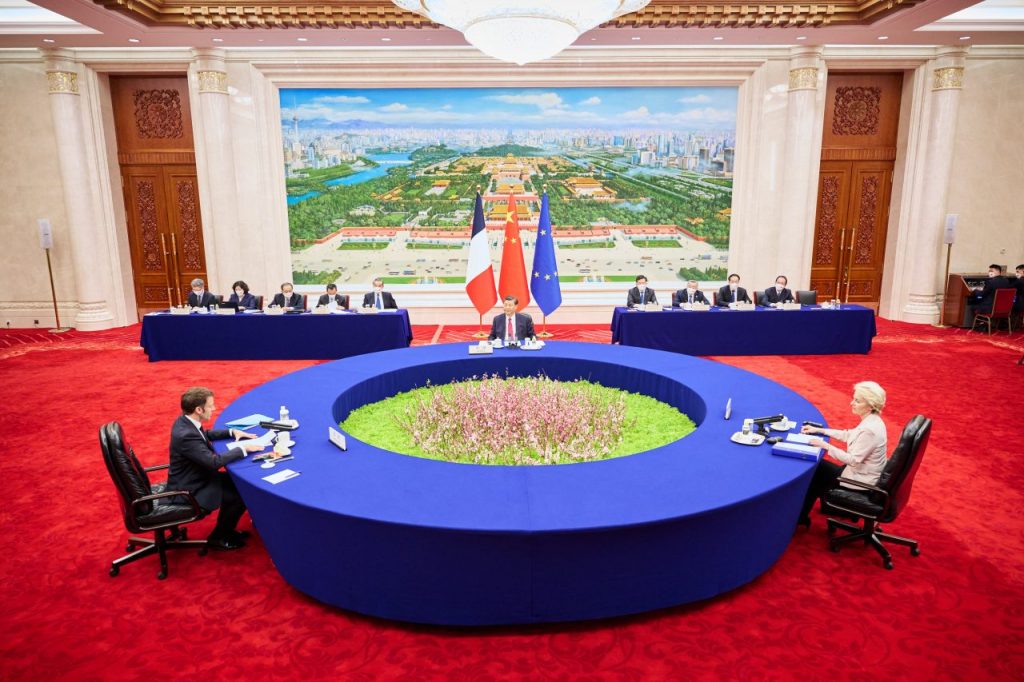 Il trilaterale tra Xi, Macron e von der Leyen