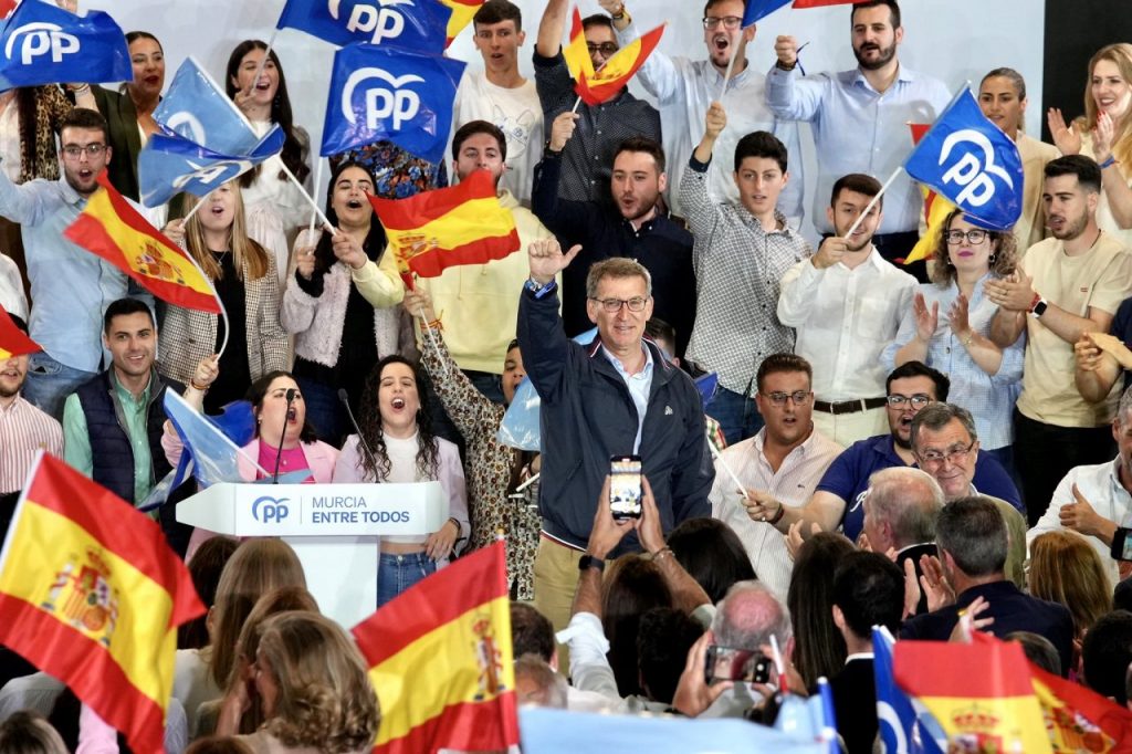 Il presidente del Pp alla chiusura della campagna elettorale