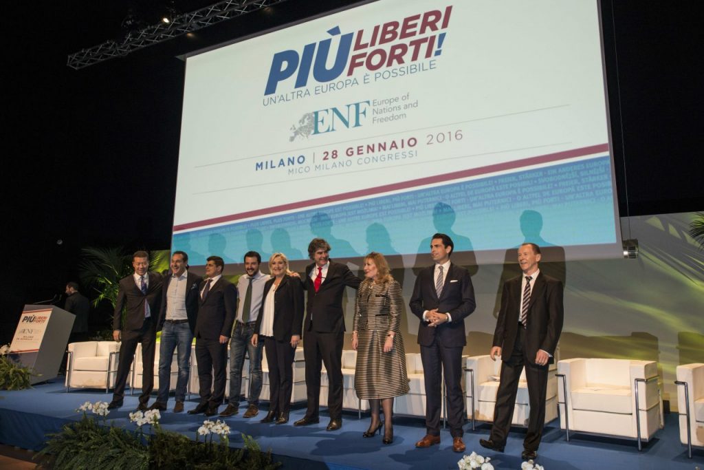 Evento del gruppo Enf a Milano a gennaio 2016