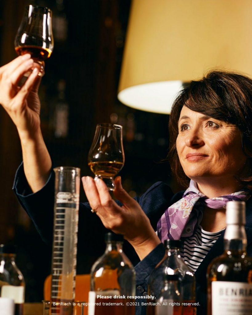Rachel Berrie, master blender di Benriach (credits Benriach)