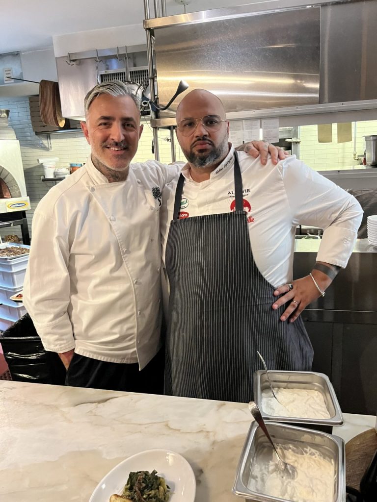 Celso Laforgia con Emanuel Concas