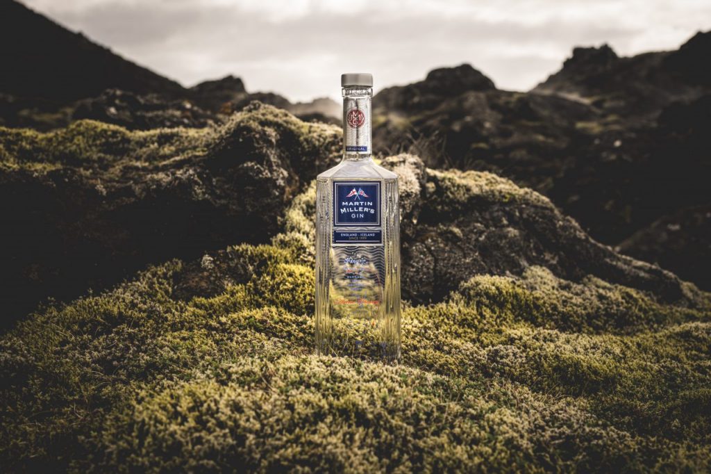 Una bottiglia di Martin Miller's gin (credit Compagnia dei Caraibi)