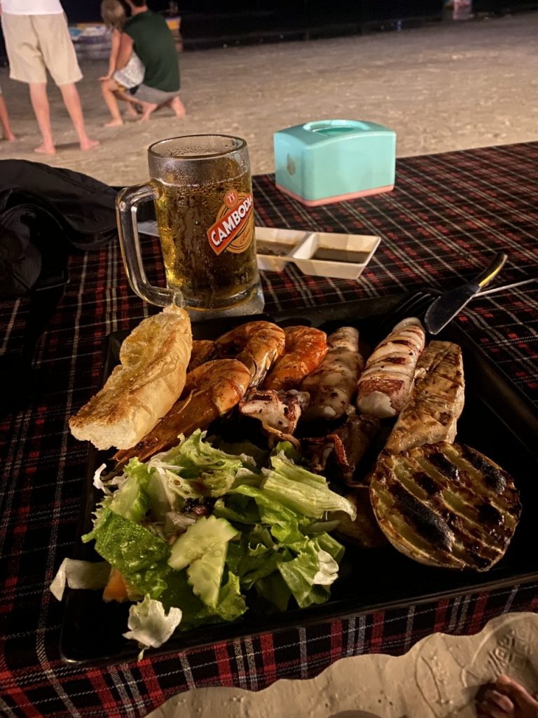 Barbecue pesce a Koh Rong Samloem, foto di Ilaria Ricotti