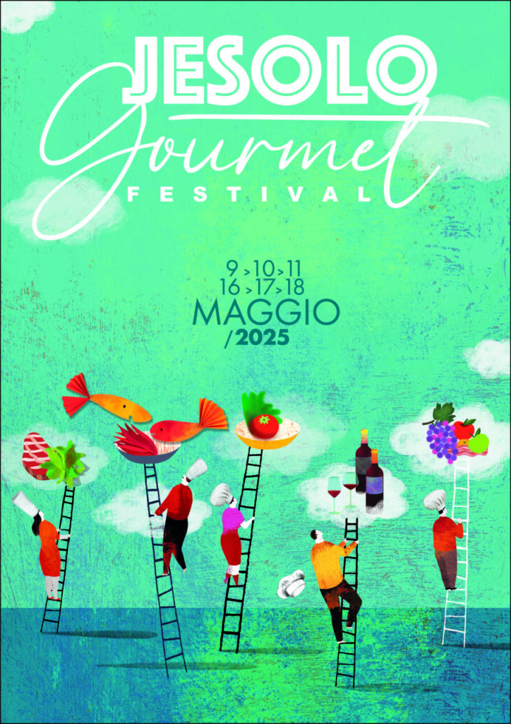 La locandina dello Jesolo Gourmet Festival (credits Globetrotter Gourmet)