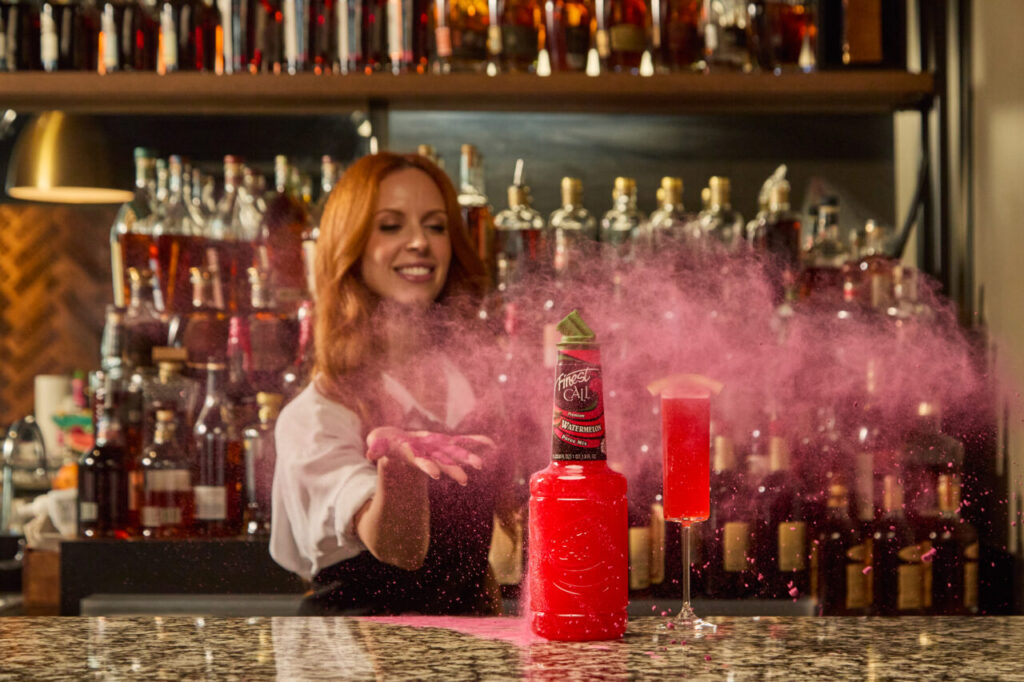 Cocktail preparato con un prodotto Finest Call (credits Compagnia dei Caraibi, importatore italiano)