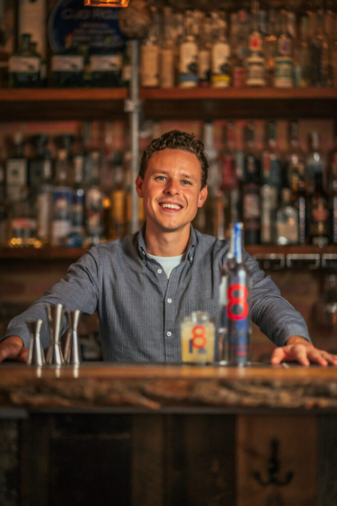 Jesse Estes, Global Brand Ambassador di Tequila Ocho (credits Tequila Ocho, importato in Italia da Compagnia dei Caraibi)