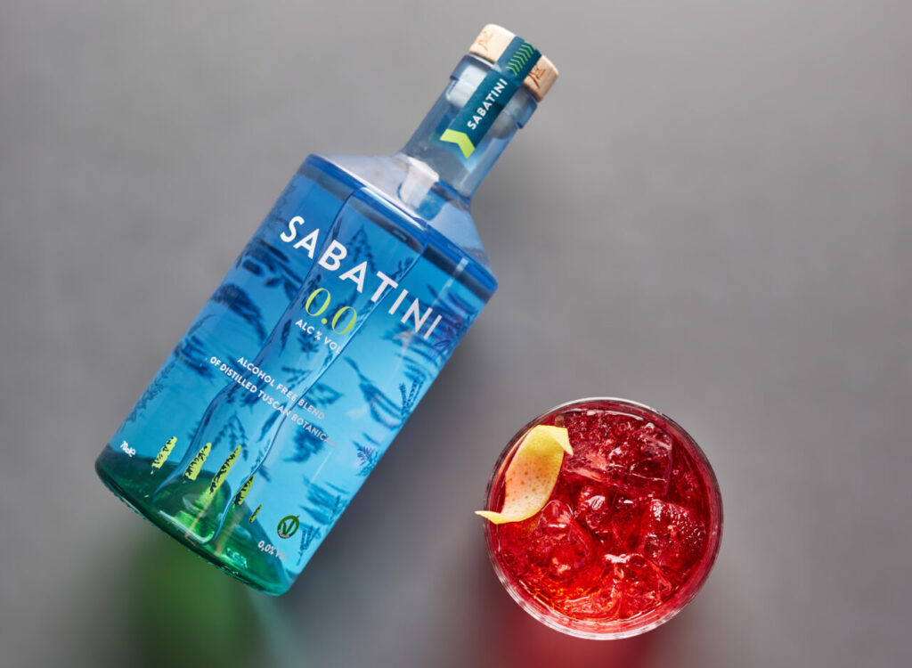Sabatini 0.0, l'analcolico di Sabatini Gin (credits Compagnia dei Caraibi, distributore italiano)