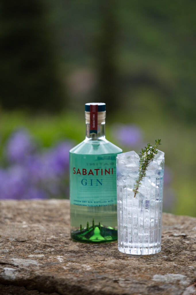 Gin & Tonic (credits Sabatini Gin)