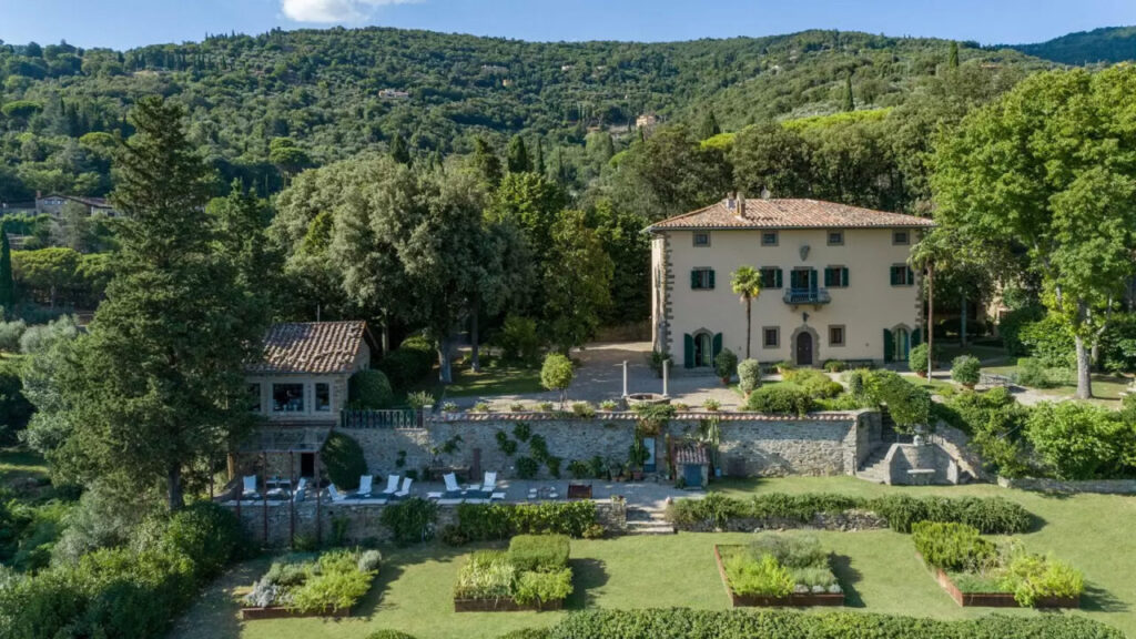 Villa Ugo, la residenza dei Sabatini a Cortona (credits Sabatini Gin)
