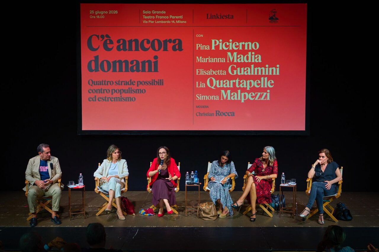 Il dialogo tra Picierno, Madia, Gualmini, Quartapelle e Malpezzi al Teatro Parenti